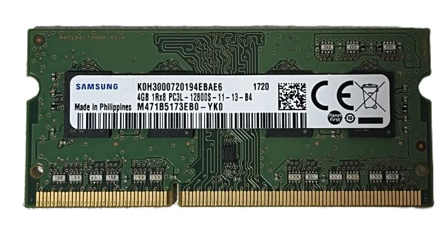 Notebook - 4GB RAM DDR3 L 1600 Mhz - SAMSUNG