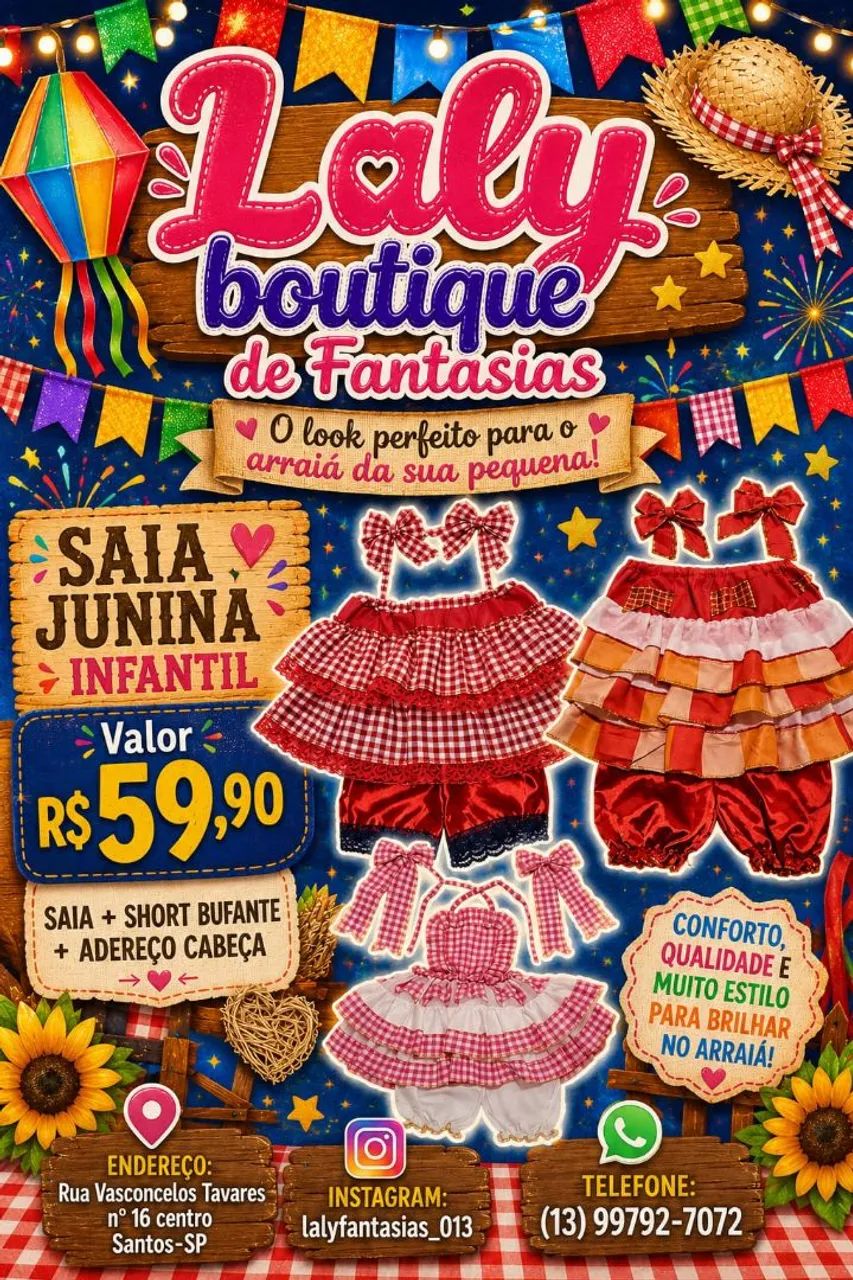 Saia e vestidos caipira  - Foto 3