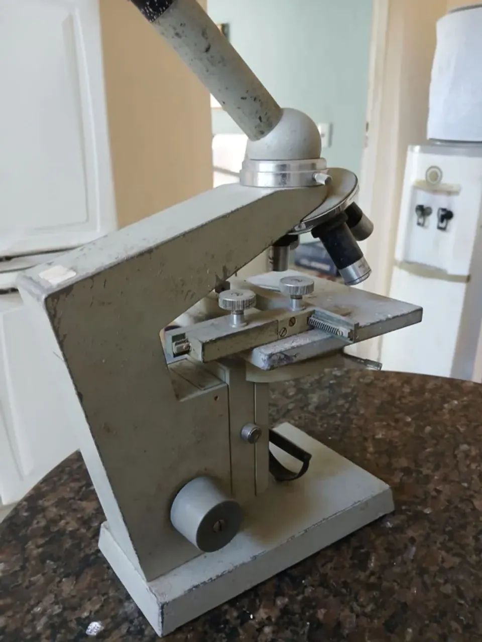 Microscópio antigo - Foto 2