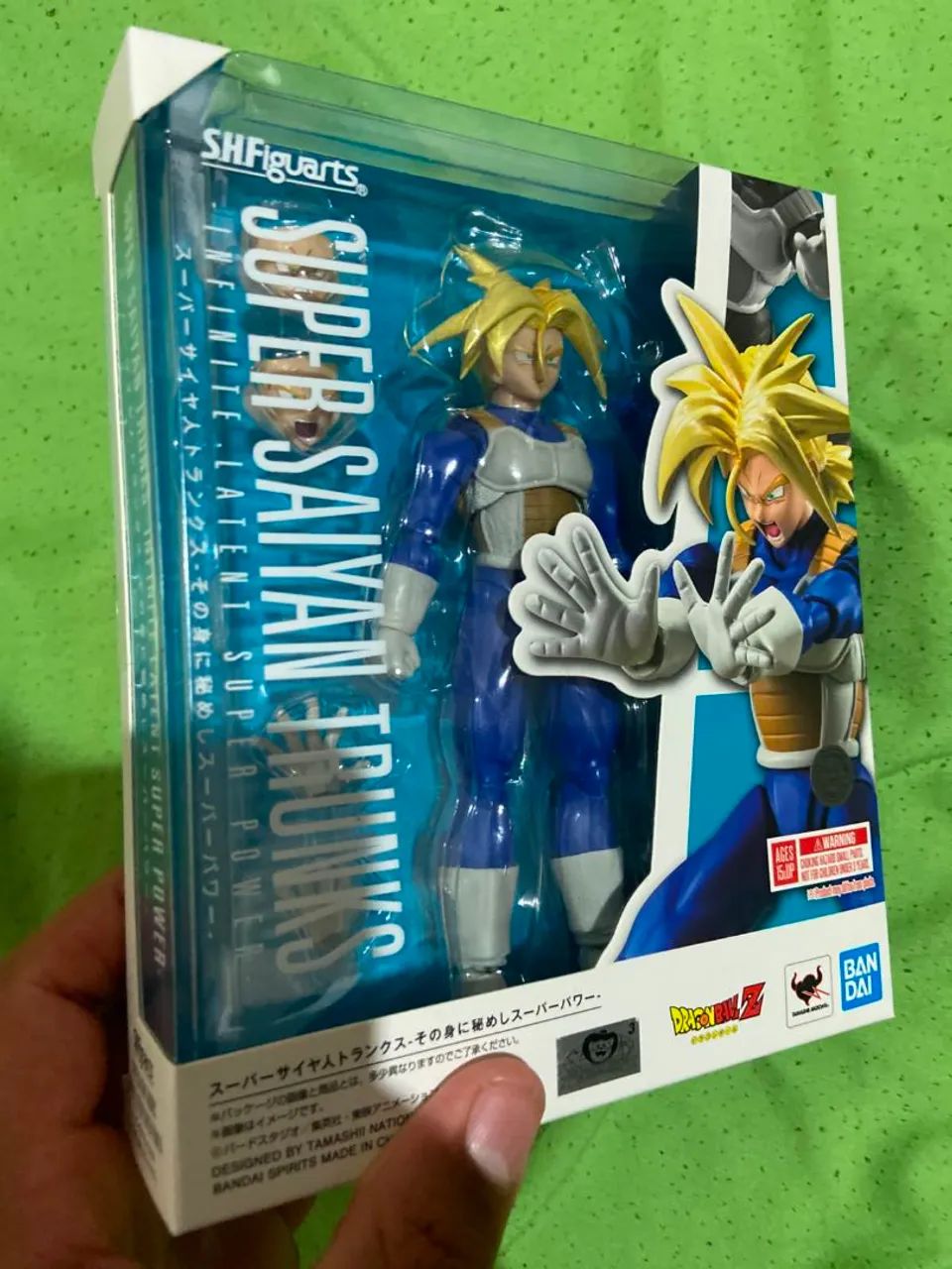 Boneco Dragon Ball Z_ Trunks super_sh figuarts  - Foto 2
