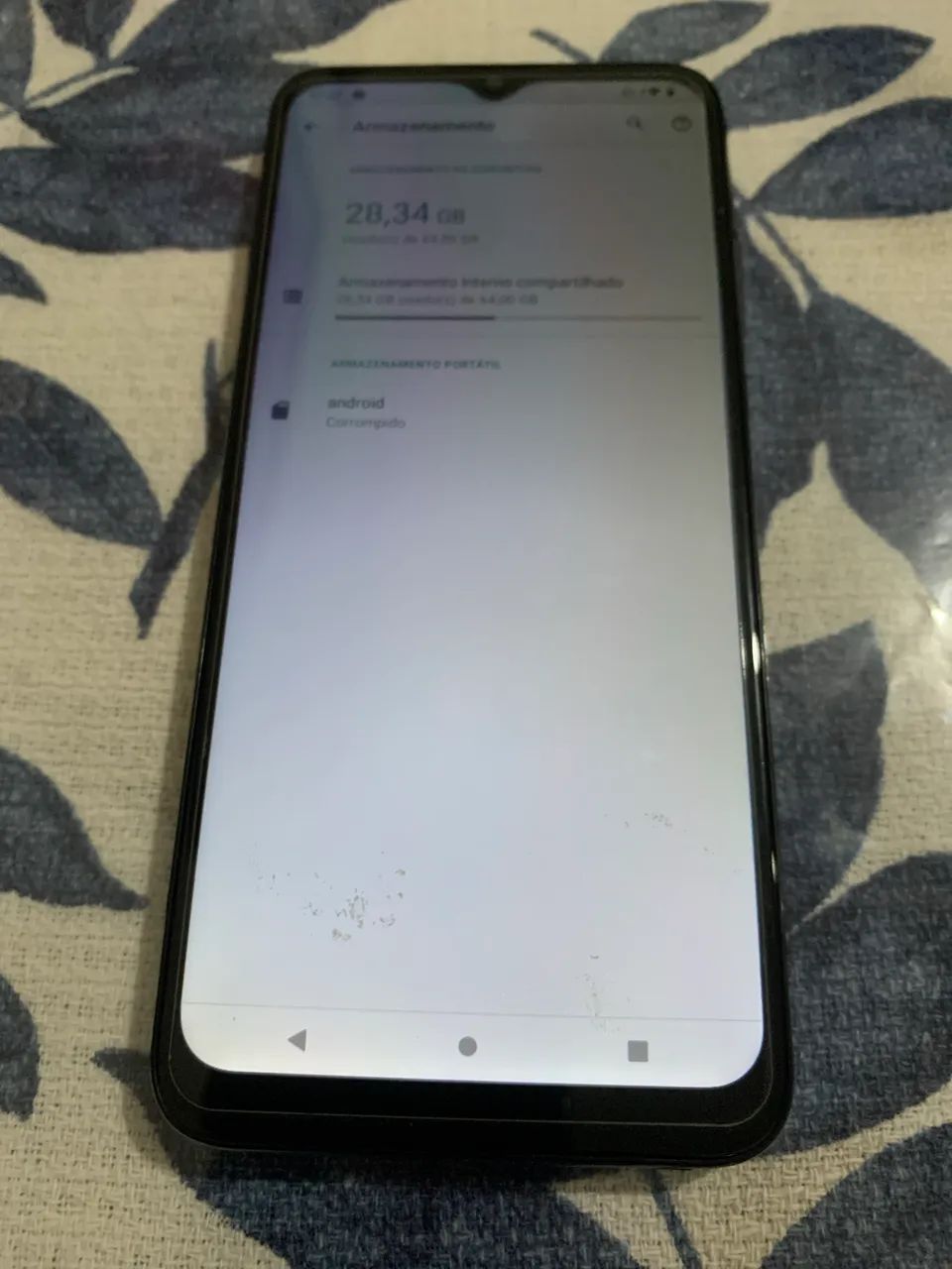 MOTO G8 POWER LITE FUNCIONANDO DETALHES - Foto 2