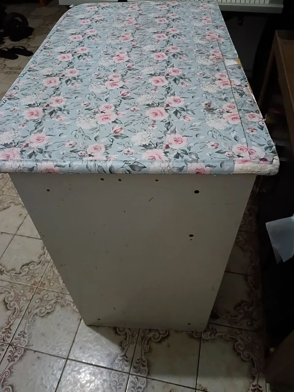 Escrivaninha forrada e decorada. - Foto 2