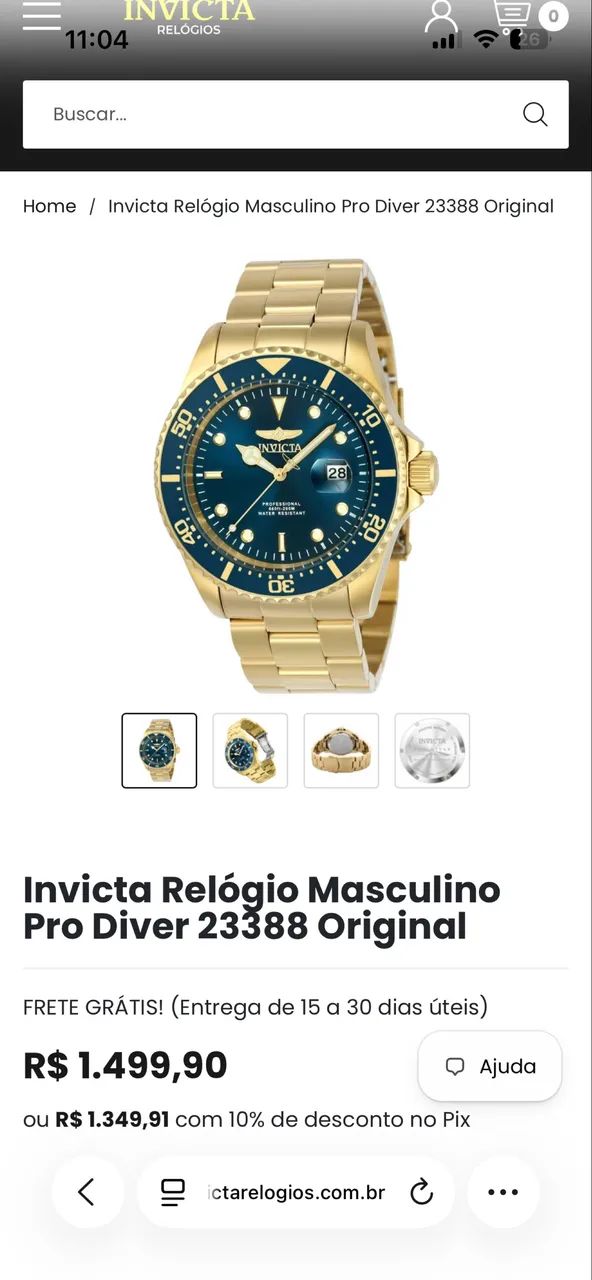 Relógio invicta original  - Foto 5