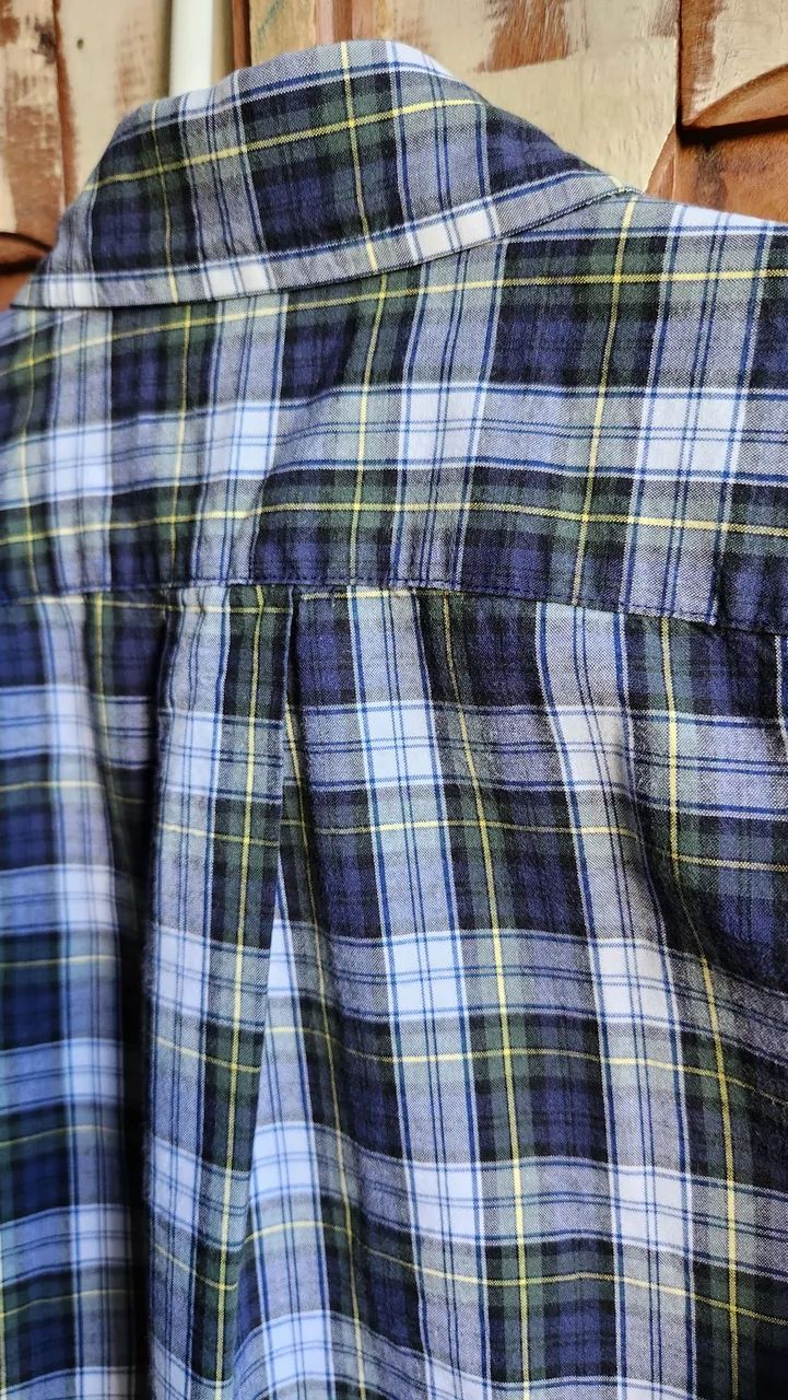 Camisa Xadrez Ralph Lauren 6 anos - Foto 3
