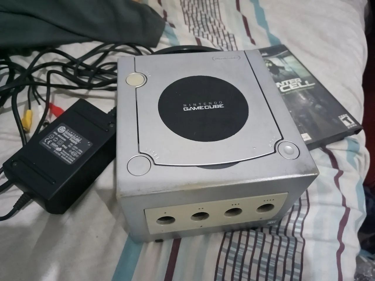 Nintendo Game CUBE PRATA