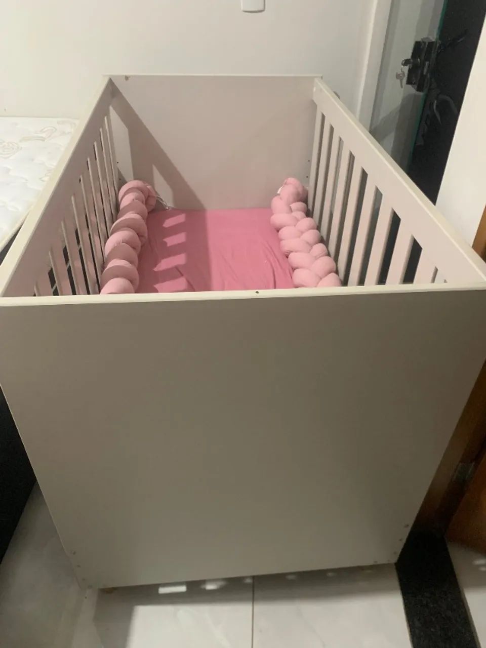 Berço com colchão 100% mdf - Foto 2
