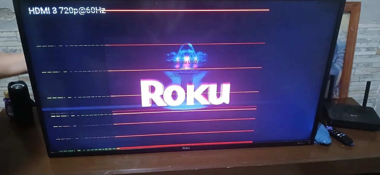 TV 42 polegadas, problemas no display e na tela - Foto 2