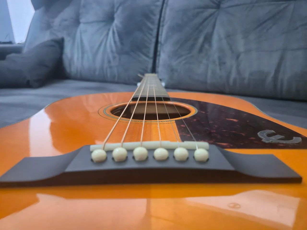 Violao epiphone texan - Foto 2