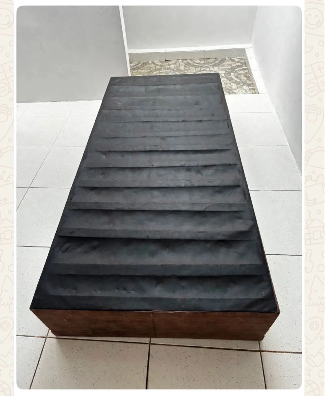 Base de cama box solteiro 
