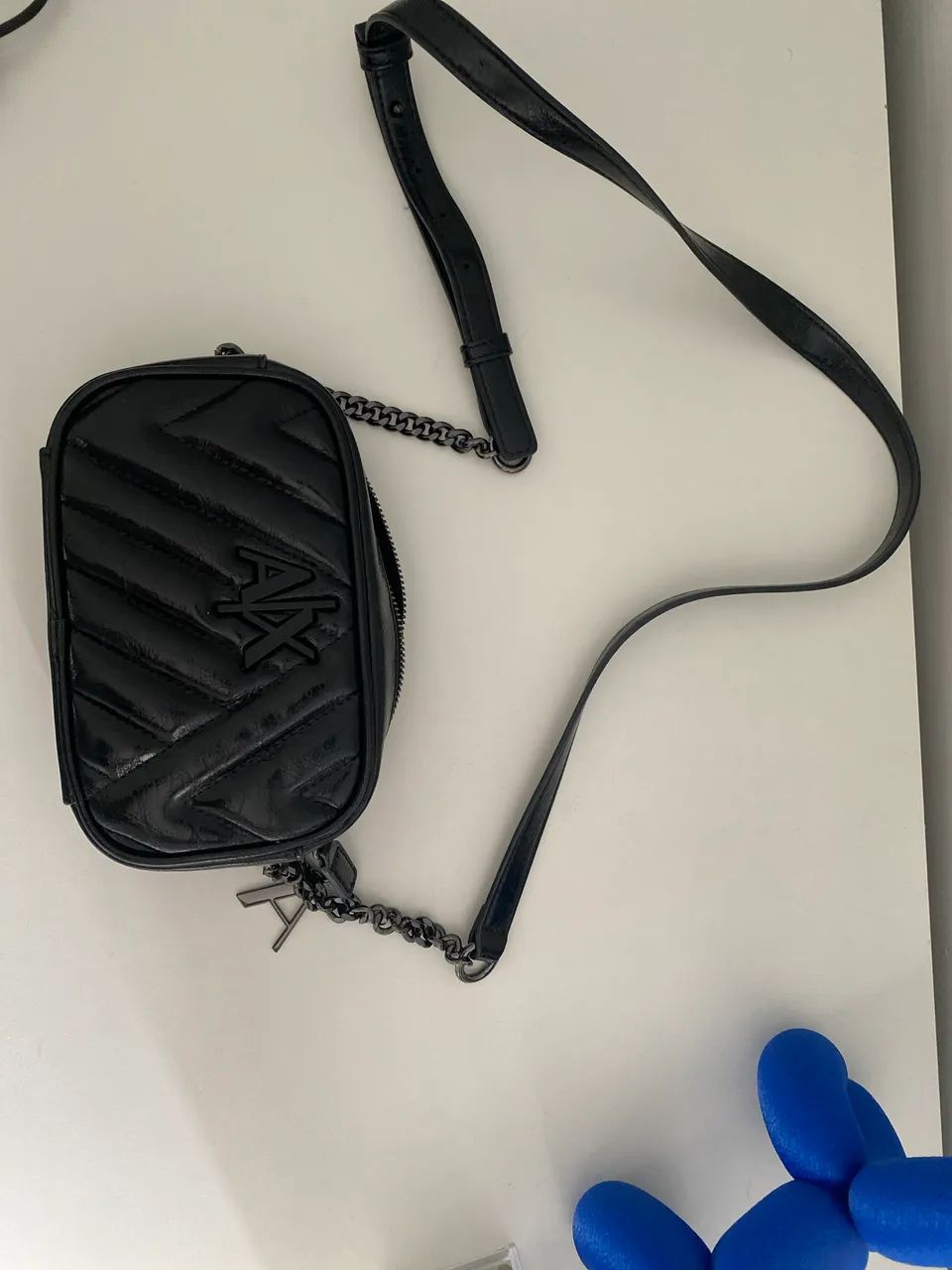 Bolsa AX (Armani Exchange) Preta - Original - Foto 4