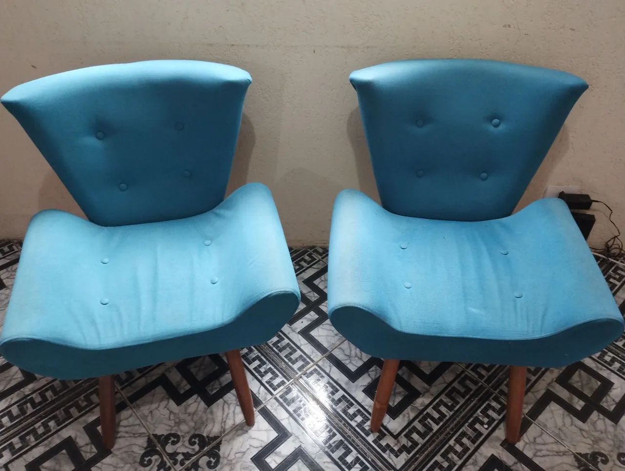 Poltrona Azul semi nova