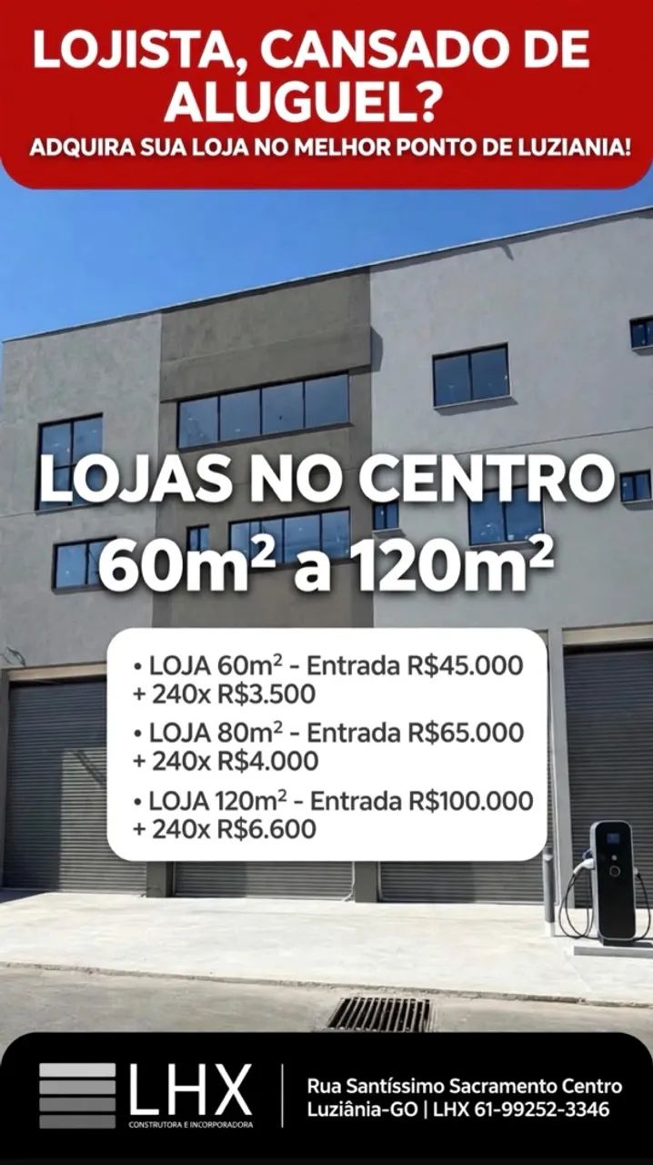 Vendo loja de 60 m2 centro de Luziânia  - Foto 2