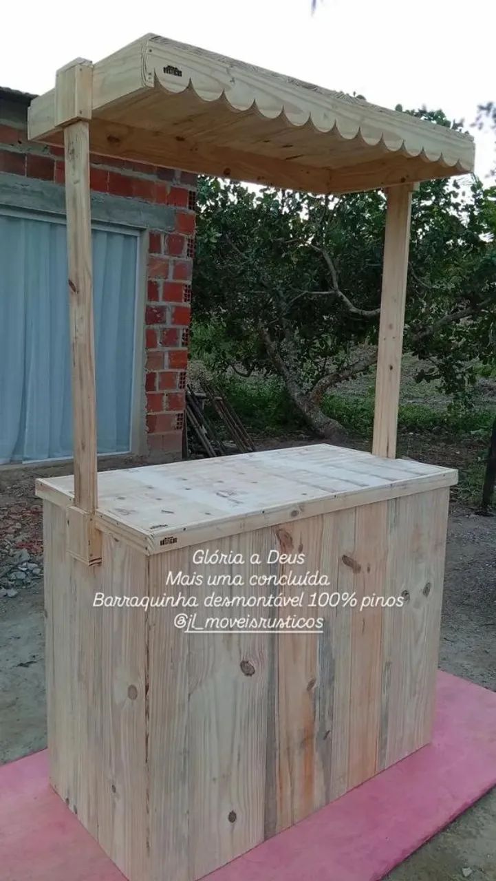 Vendo barraquinha 100% pinos 