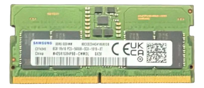Samsung DDR5-5600 SODIMM 8GB 1Rx16 × 2枚 Memória Notebook Samsung 8gb 1rx16 Ddr5-5600 Sodimm - Memória RAM