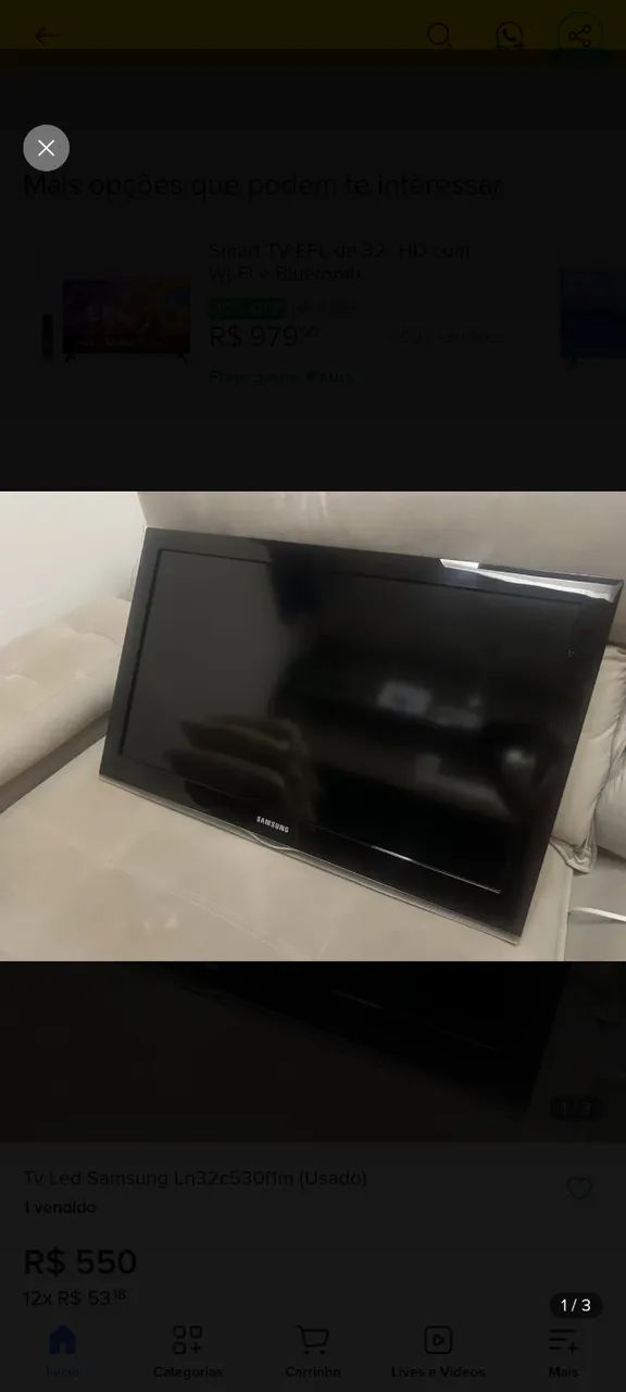 Tv Led 32 polegadas