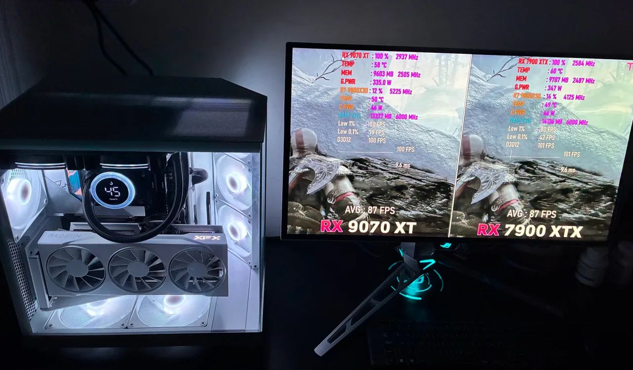 Pc gamer rx 9070 xt 32gb + i7 12700f - Foto 2