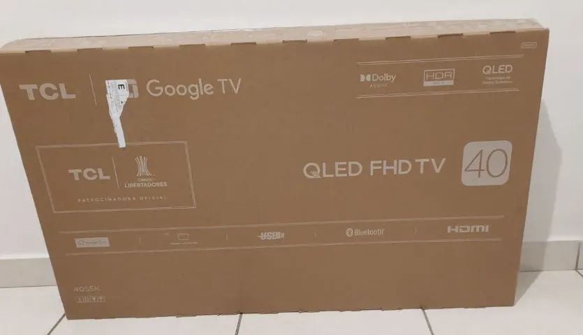 Smart TV 40? TCL QLED Nova Lacrada