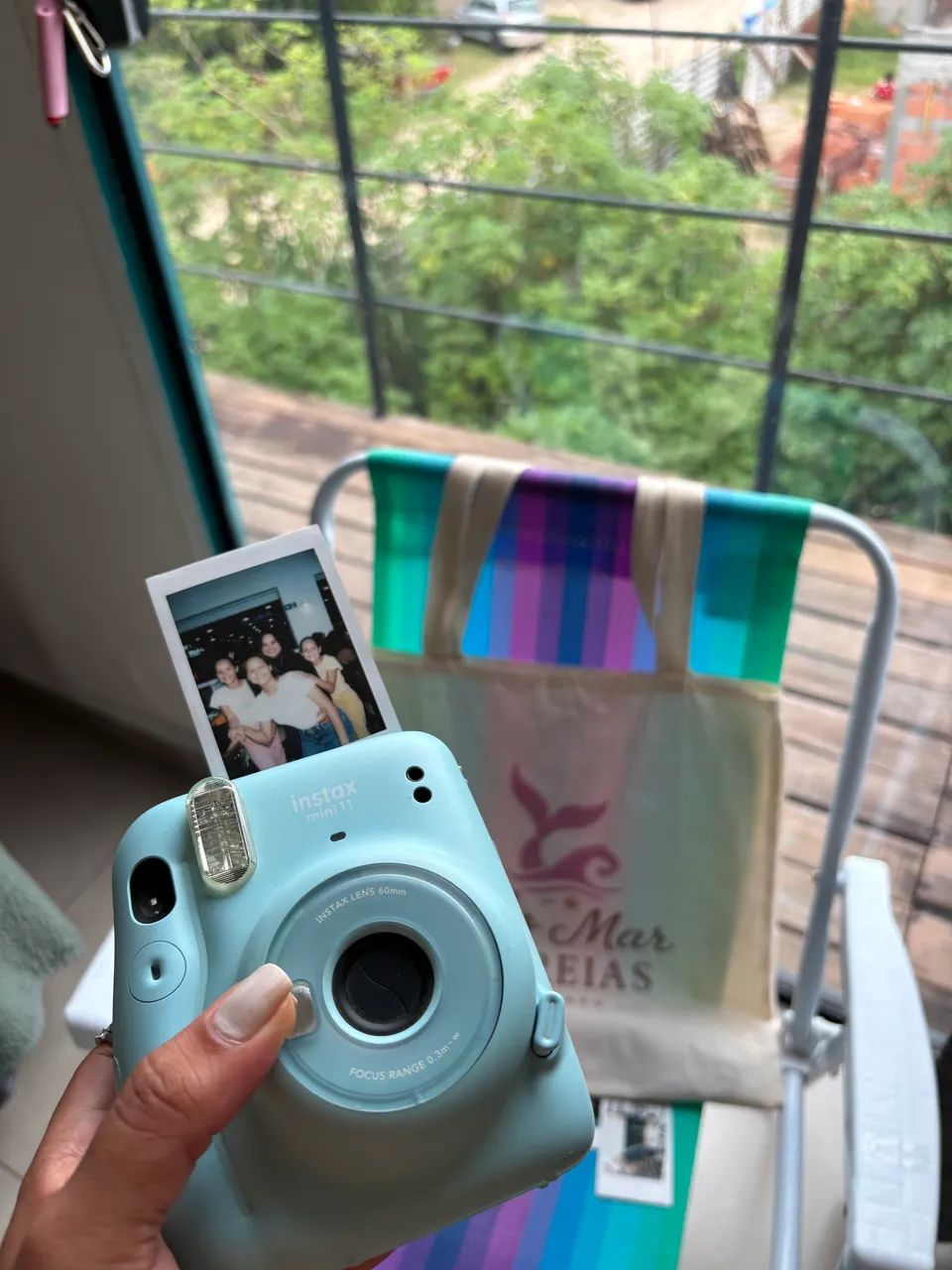 Câmera Fujifilm Instax Mini 11 blue - Somente Florianópolis  - Foto 3