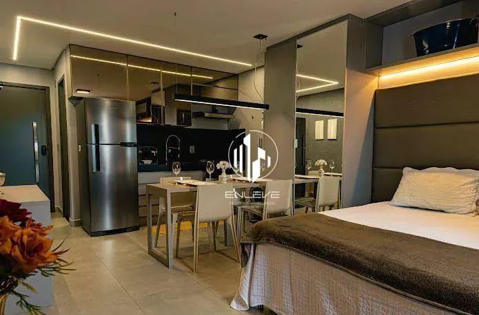 Flat de 34m2 com Varanda, Mobiliado e Projetado, 100m do Mar - Foto 4