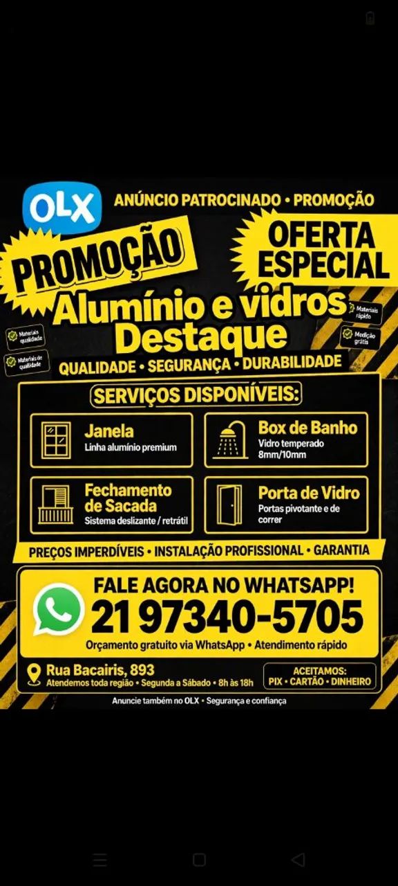 Serralheria e Vidraçaria ( TAQUARA )