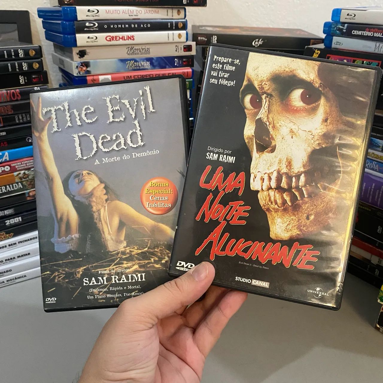 DVD A Morte do Demônio e Uma Noite Alucinante 2 - Sam Raimi