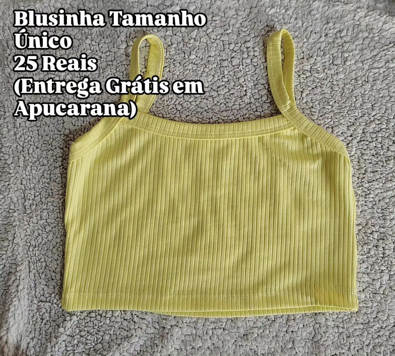 Blusinha Tamanho Único  - Foto 5