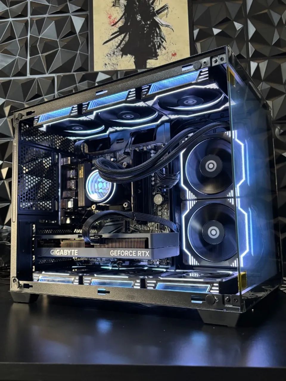 Pc gamer Ryzen 5 9600X com RTX 4060ti - Foto 2