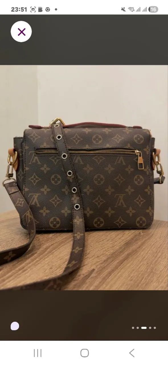 bolsa Lv usada no bom estado - Foto 3
