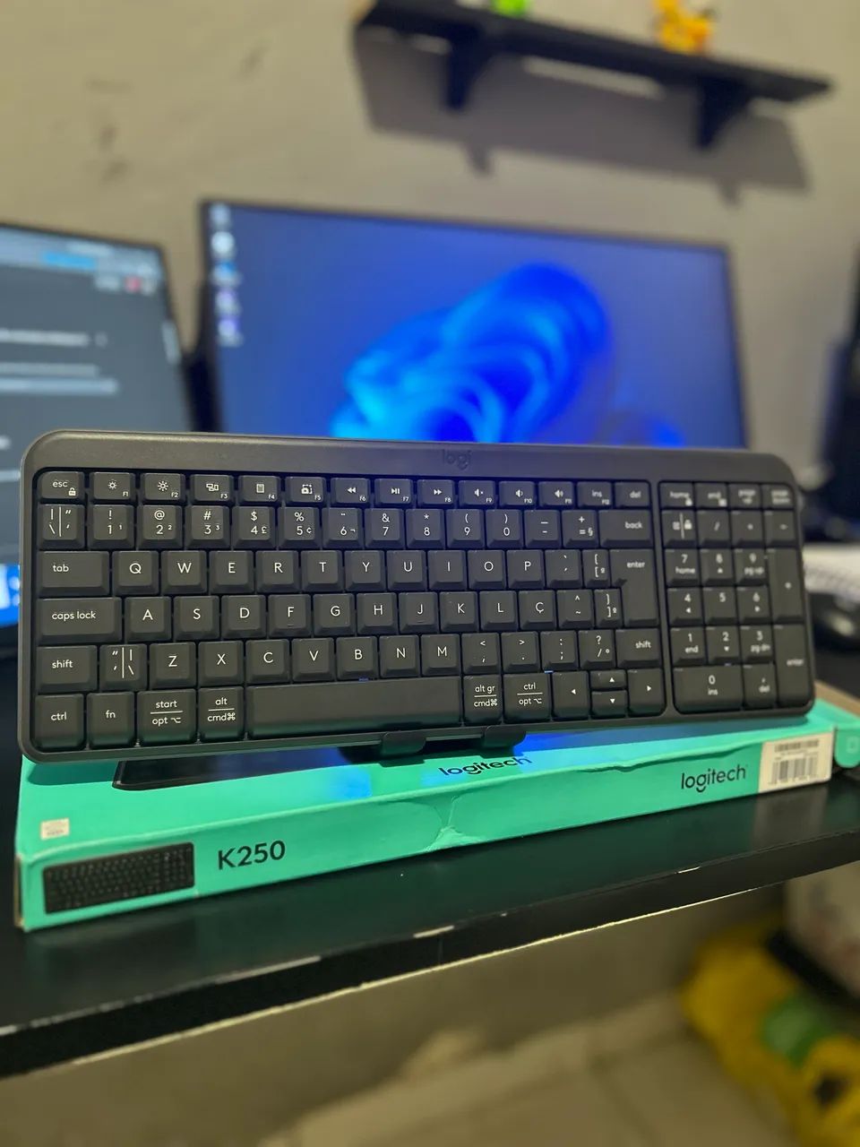 Teclado sem fio Logitech - Foto 3