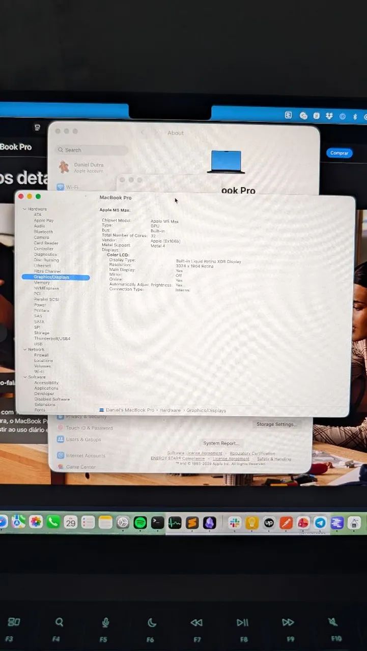 Macbook Pro 14' M5 Max - Foto 4