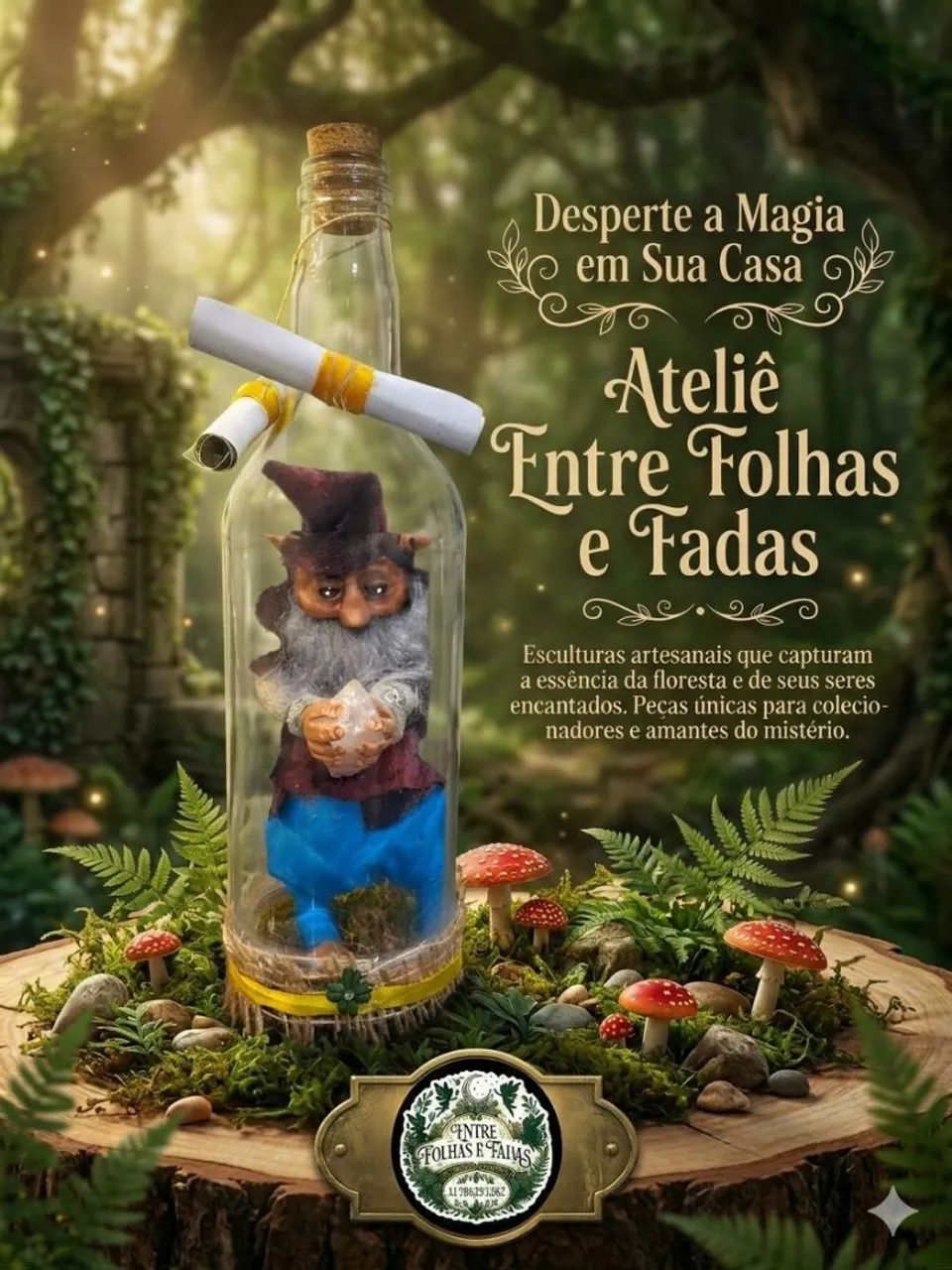 Duende na garrafa - Foto 2
