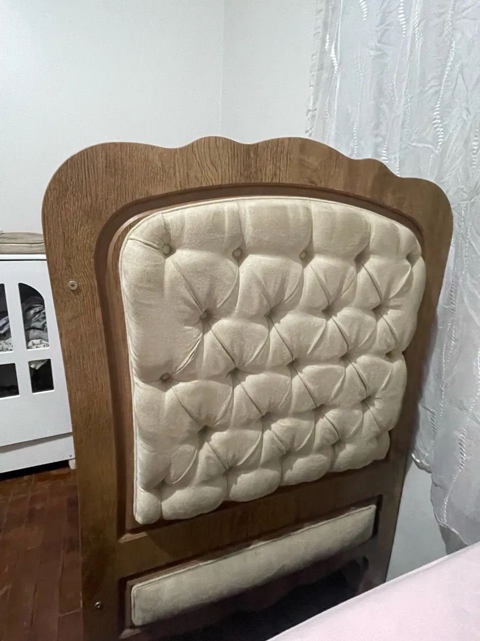 Berço mini cama com capitonê  - Foto 4