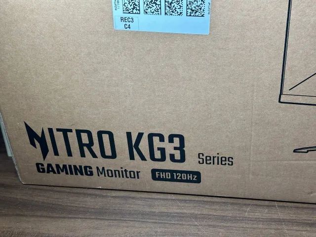 Monitor Acer Nitro 27 IPS Lacrado ! Full HD 120Hz N. Fiscal, Garantia Acer Gamer - Foto 3