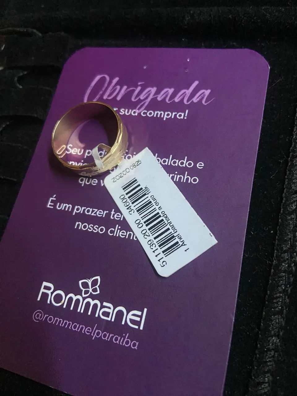 Aliança unissex Número 20