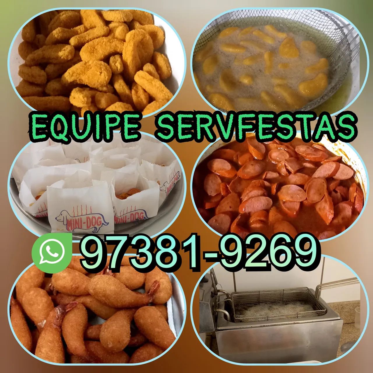 Fritadeira, garçom para sua festa - Foto 3
