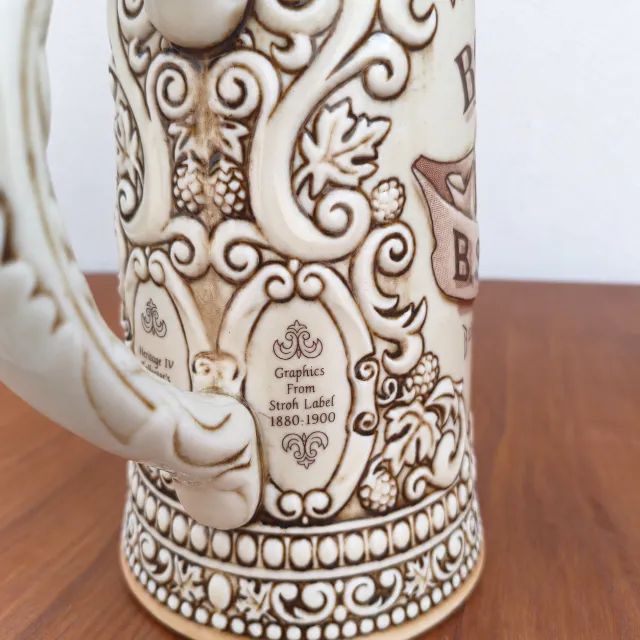 Caneca chopp Strohs Brewery Co. 1987 - Foto 5