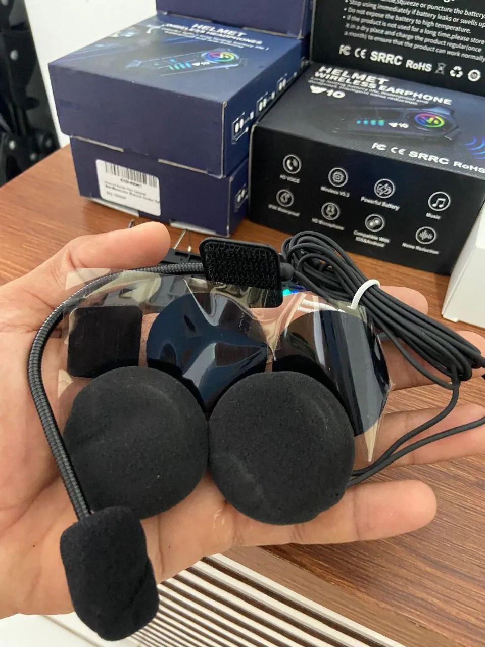 Intercomunicador Bluetooth Para Capacete  - Foto 5