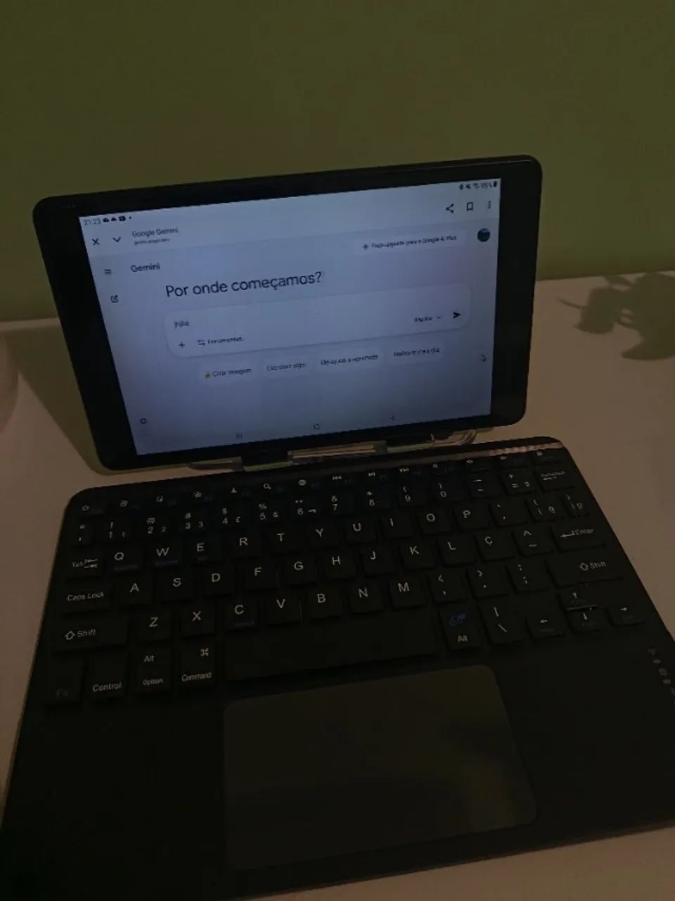 Tablete sasung  com teclado  - Foto 5