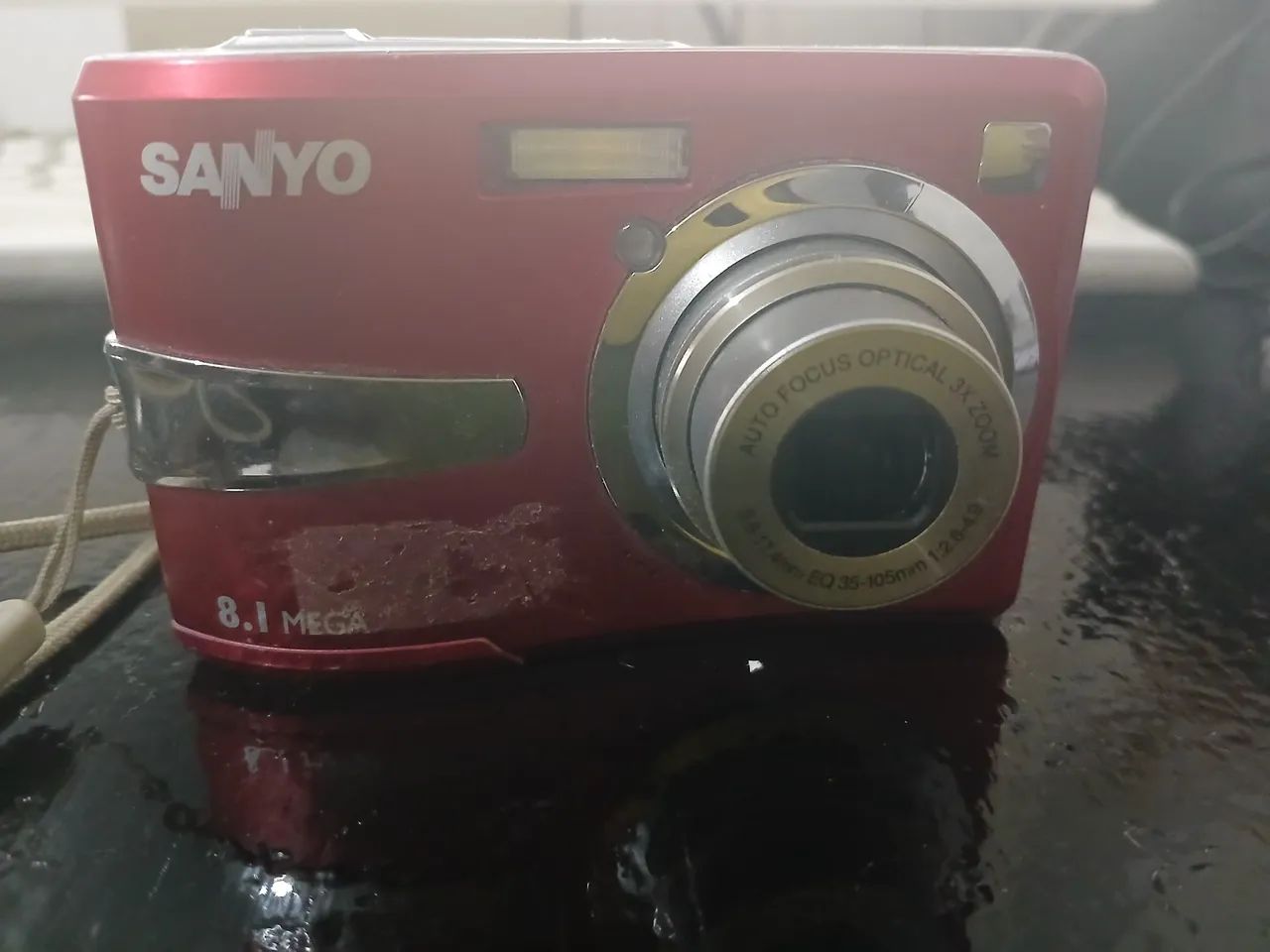 Câmera digital Sanyo 8 mp tipo Cyber-shot - Câmeras e Filmadoras