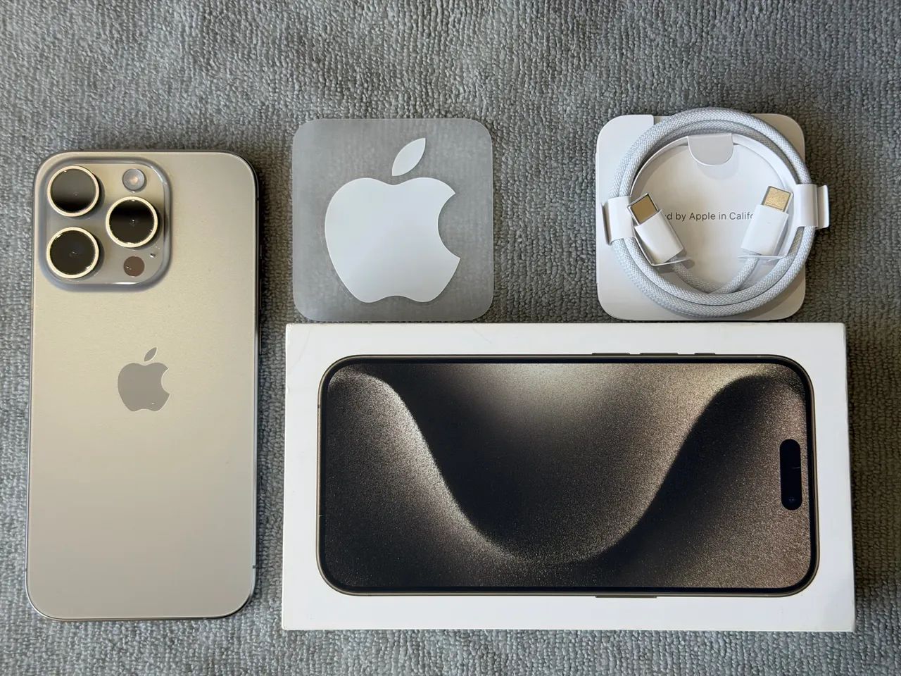 Apple IPhone 15 PRO 256GB Impecável - Troco por Watch Ultra 3