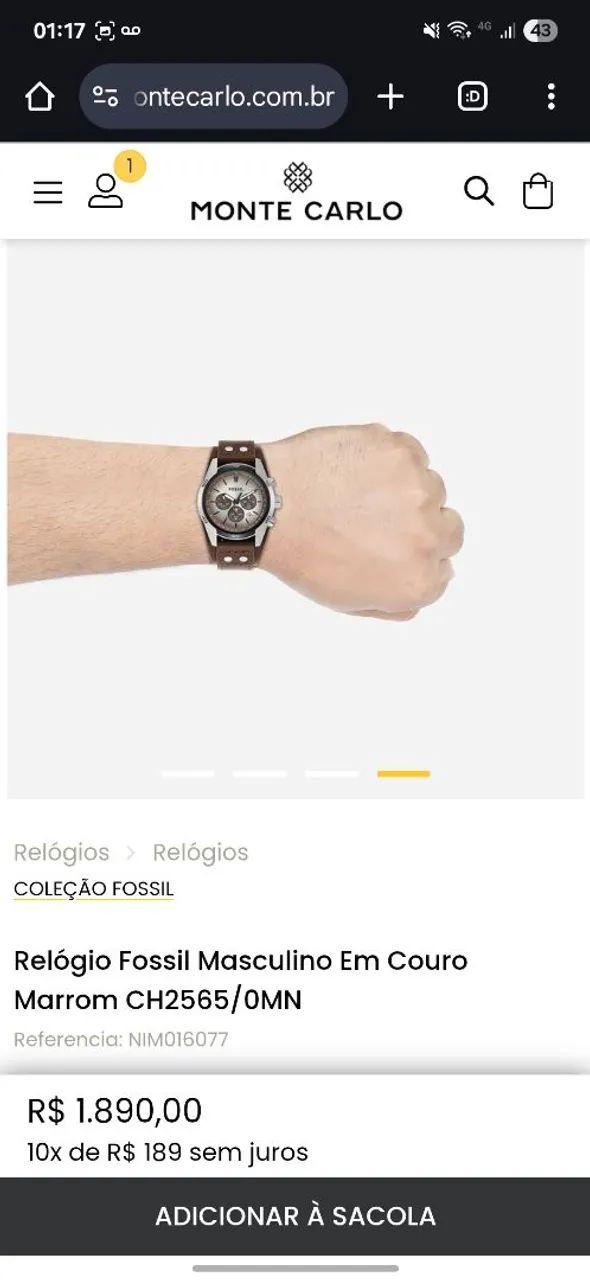 Relógio fóssil - Foto 5
