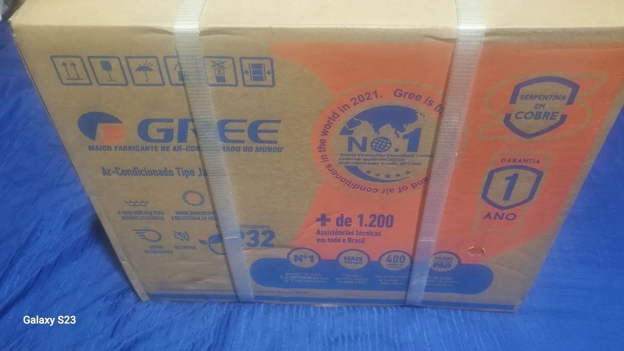 AR CONDICIONADO JANELA ZERO LACRADO CAIXA N.F 02 ANOS GARANTIA 7500 BTUS TOP LINHA R$1499 - Foto 5