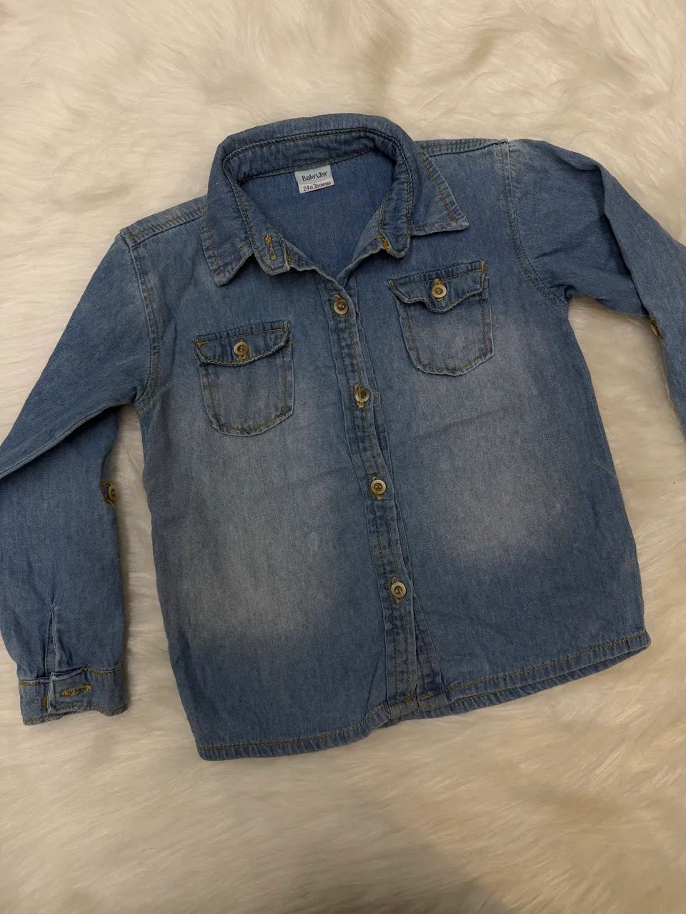 Jaqueta jeans infantil 