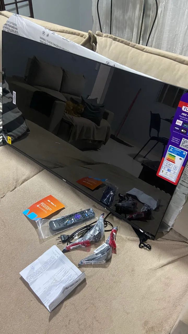 VENDO TV Roku 43 Polegadas (smart Tv) - Foto 2