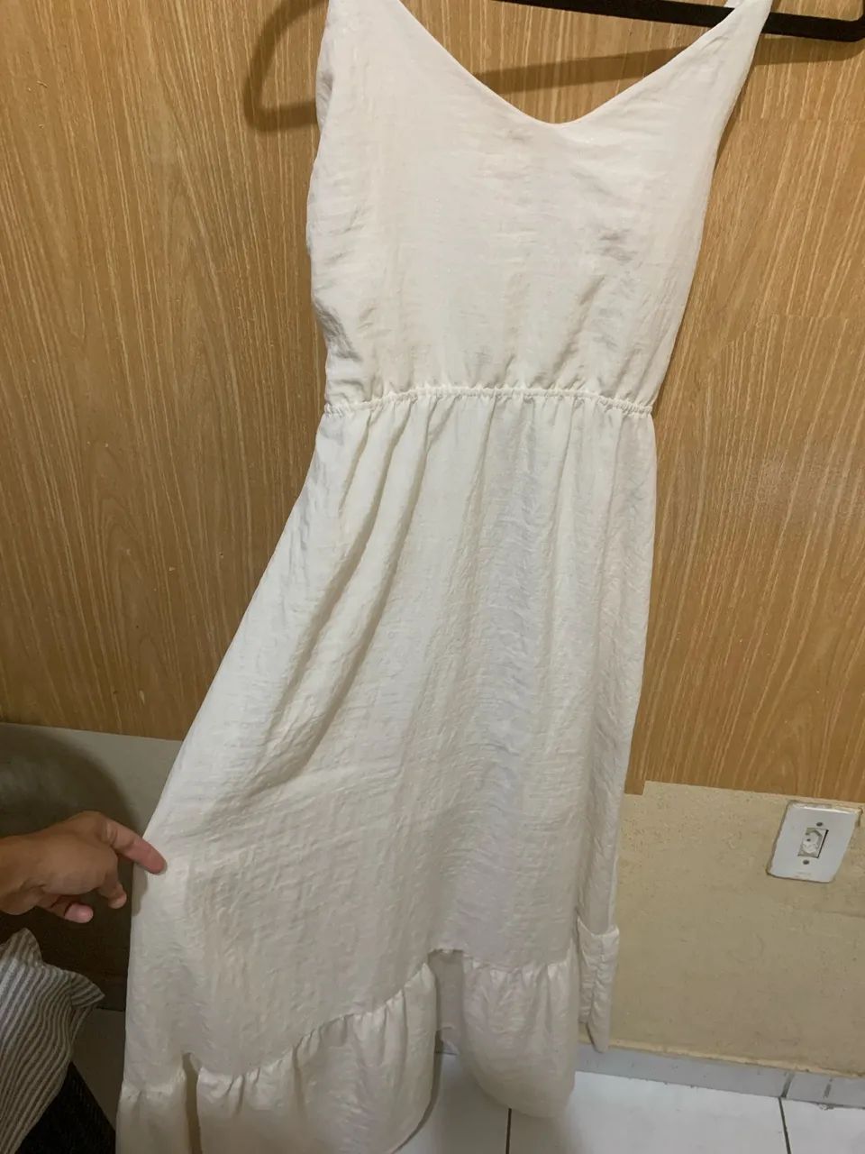 Vestido Longo Feminina Com Forro - Foto 3