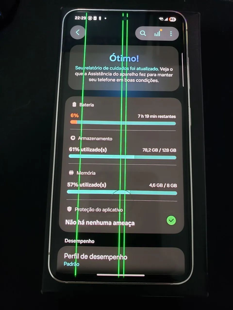 Samsung galaxy s23 8gb ram 128gb, com caixa - Foto 3
