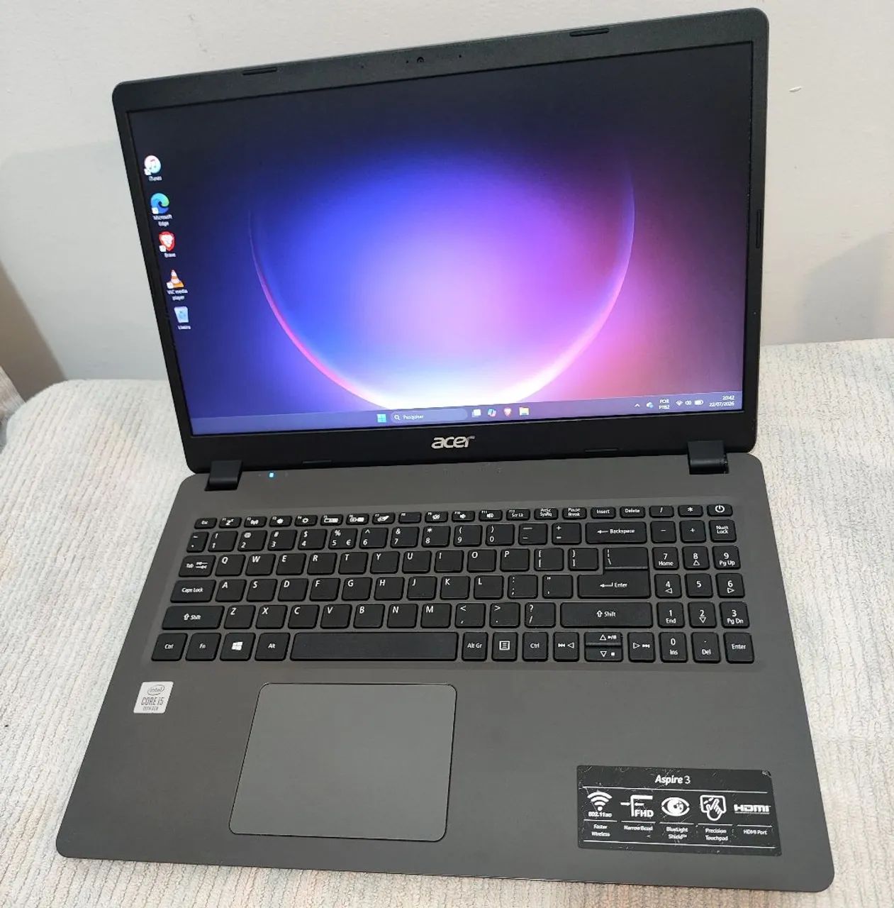Notebook Acer aspire processador i5 10°  - Foto 2