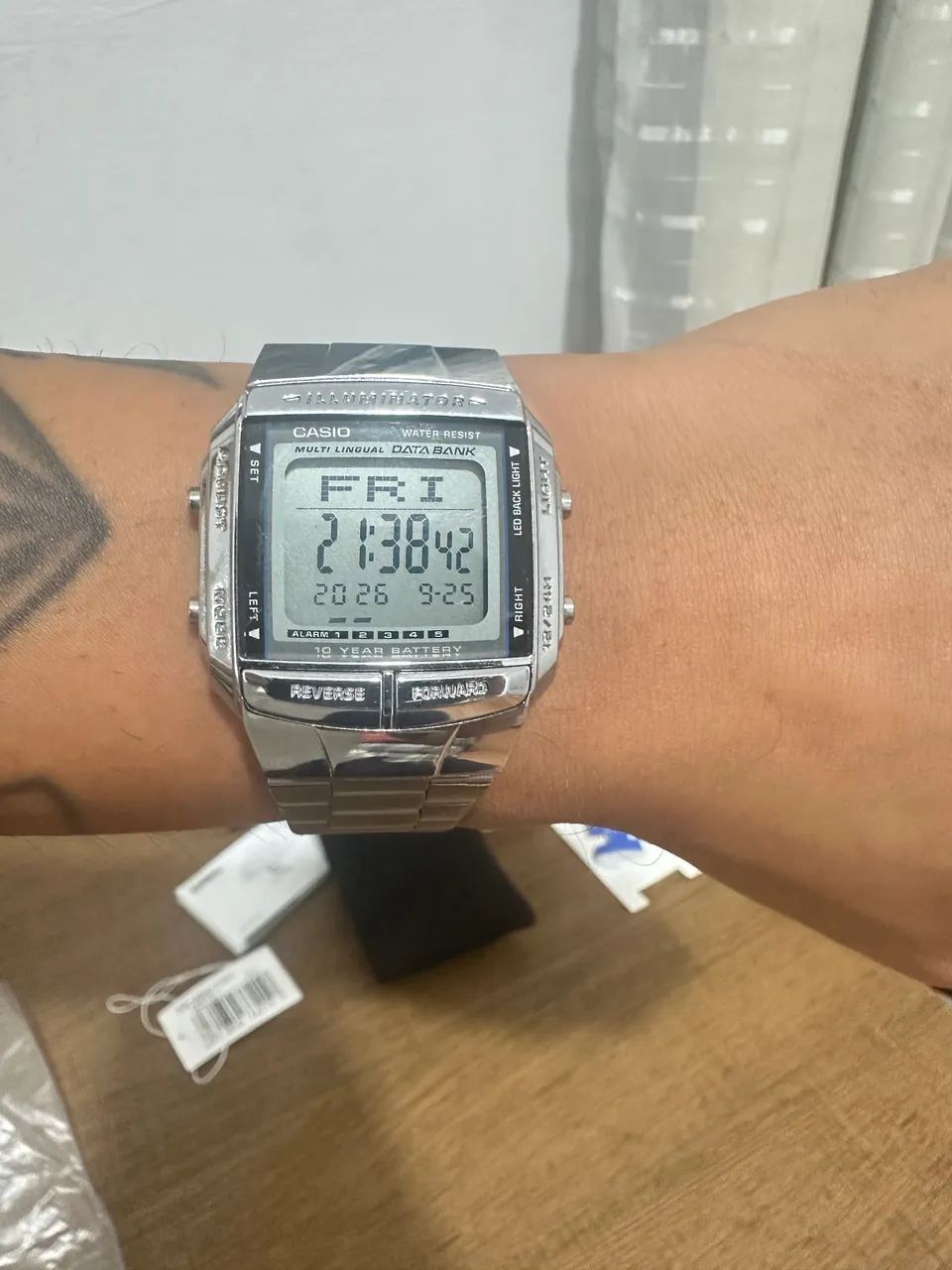 Relógio Casio Data Bank DB-360-1ADF - Foto 2