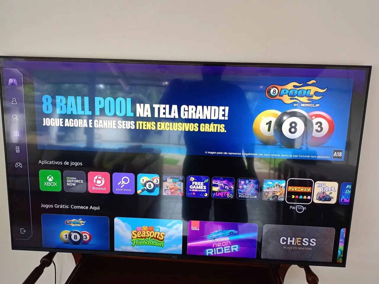 Smart tv 4k LG top de linha  - Foto 5