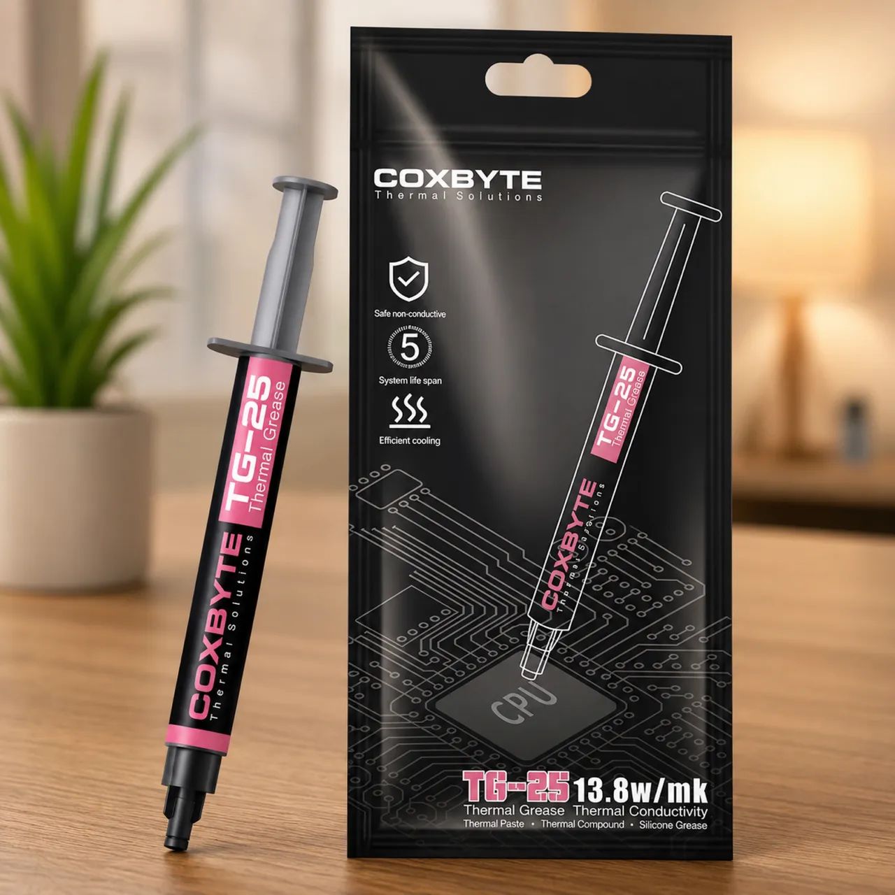 Pasta Térmica Coxbyte Tg-25 13.8/mk 2g